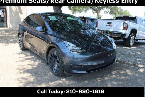 TESLA MODEL Y 2021 5YJYGDEE8MF261524 image
